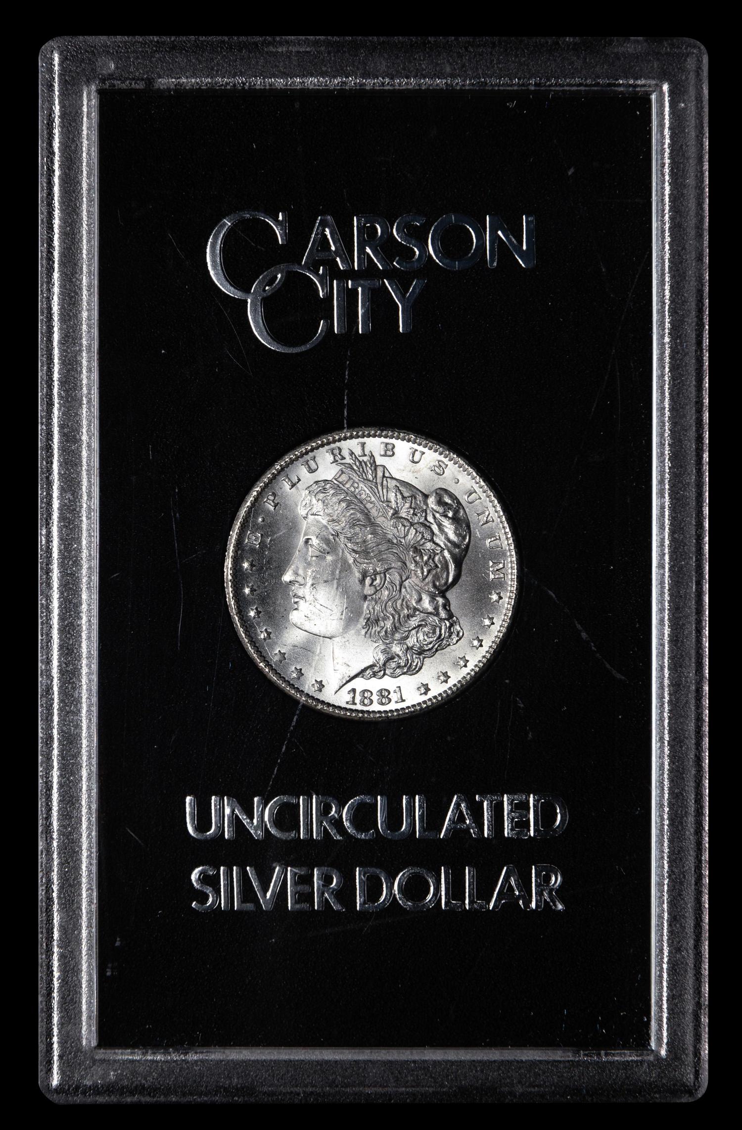An 1881-CC GSA: Morgan $1 Coin