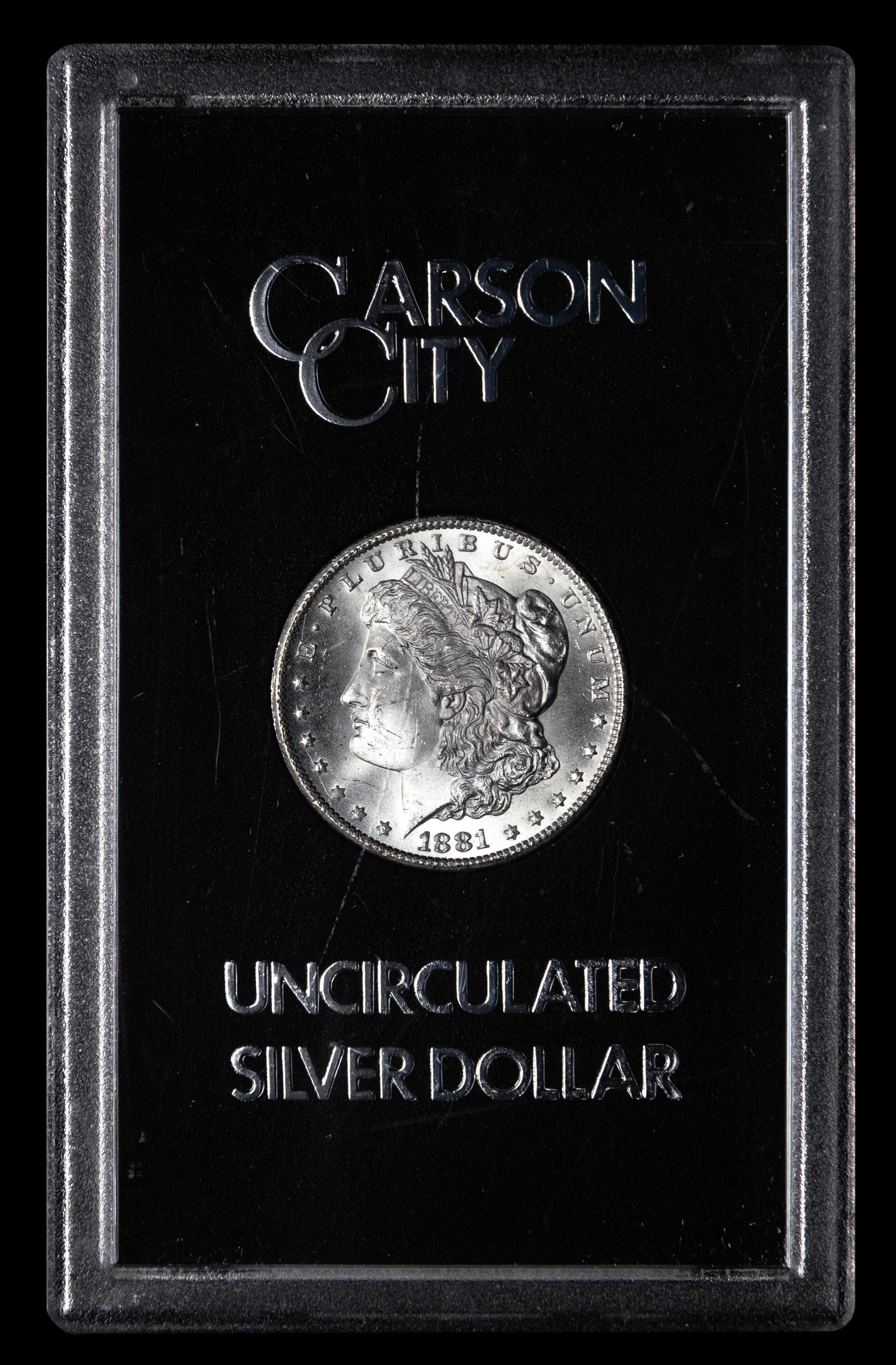 An 1881-CC GSA: Morgan $1 Coin