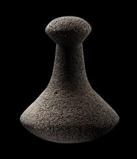 A Hawaiian Basalt Poi Pounder