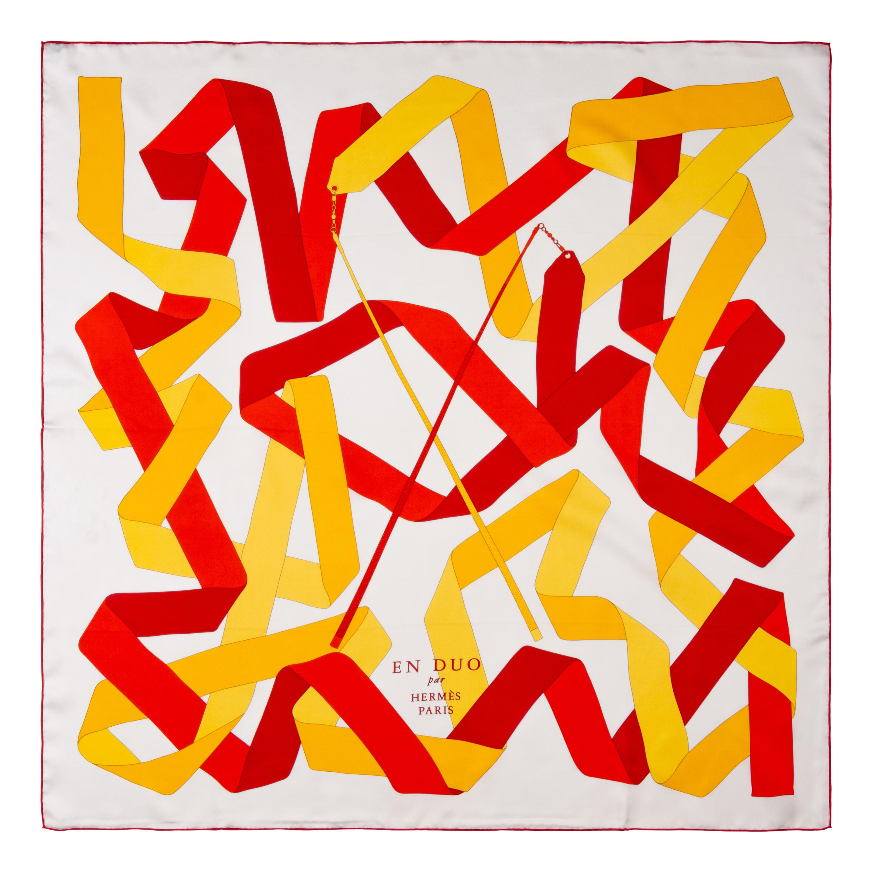 A Group of Four Hermès Scarves