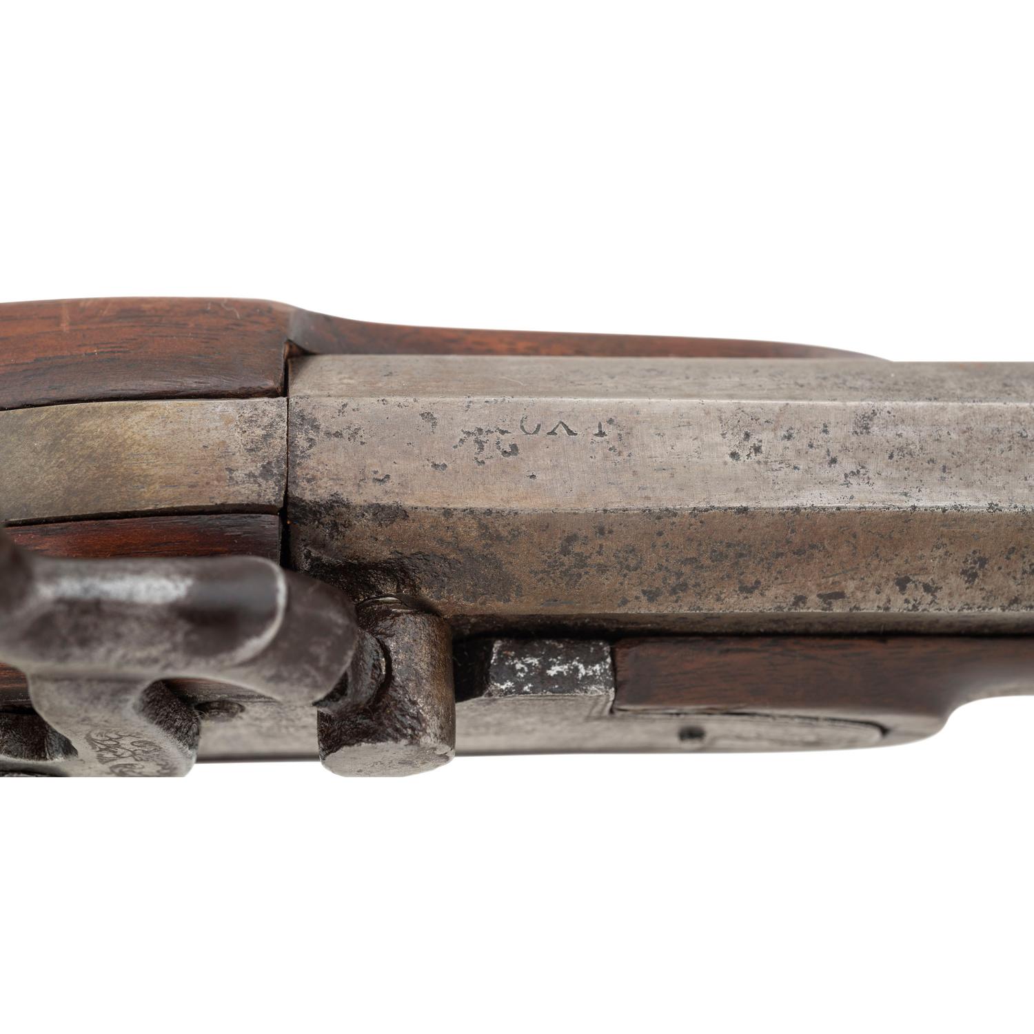 New York Half-Stock Percussion Rifle by Jeremiah Voorhees