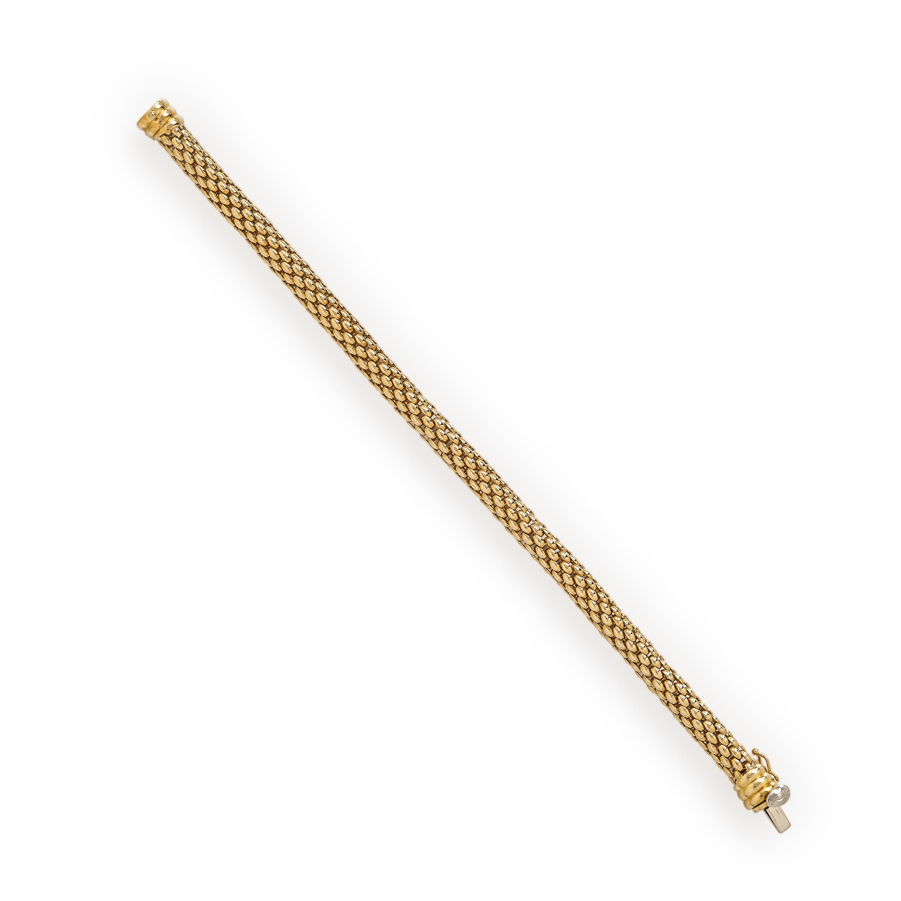 Fope, Collection of Yellow Gold Convertible Necklaces and Bracelet