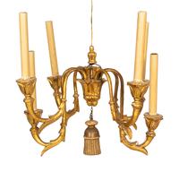 An Italian Giltwood Chandelier