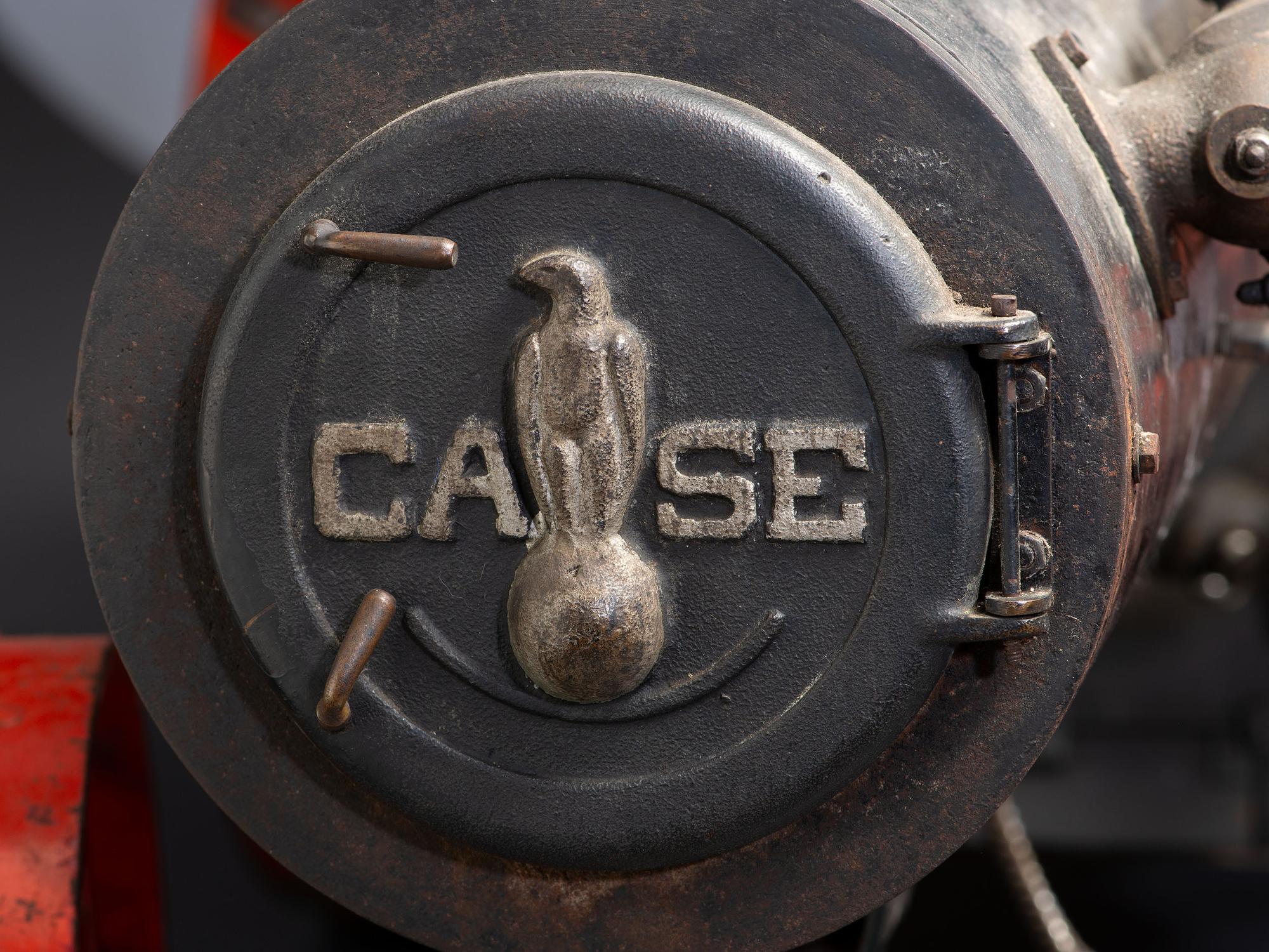 A Case Scale Model Steam Tractor
