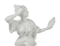A Pair of Royal Worcester Porcelain Chinoiserie Figures