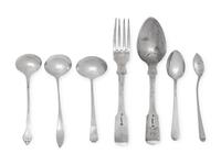 A Collection of Silver Flatware Articles