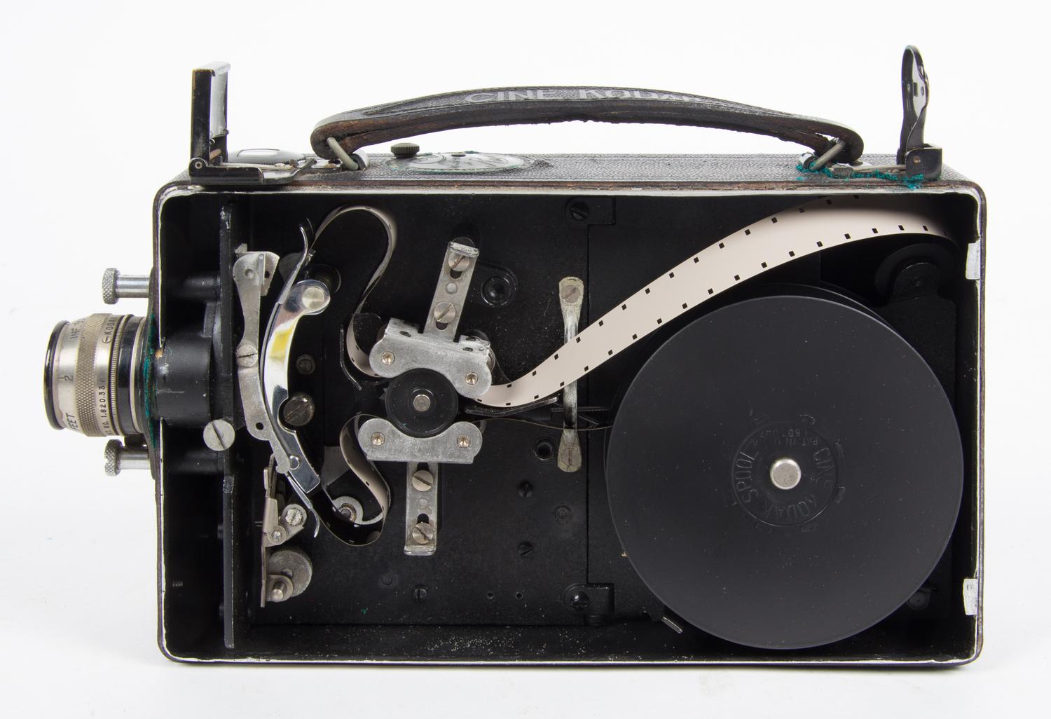 A Cine-Kodak Camera. Length 8 1/2 inches.