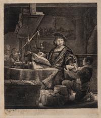 Rembrandt van Rijn (Dutch, 1606–1669) — Jan Uytenbogaert, 'The Goldweigher' , 1639