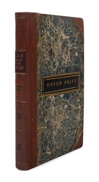 [MORMONISM]. [PRATT, Orson (1811-1881), his copy]. The Latter-Day Saints Millennial Star, Volume I . Manchester: W. Shackleton & Son, 1841.