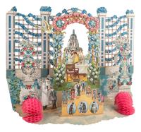 [JUDAICA]. A group of 2 Rosh Hashanah greeting cards. Printed in Germany.