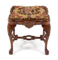 A George III Mahogany Stool Height 21 1/2 inches. — LATE 18TH CENTURY