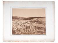 JACKSON, W.H. (1843-1942), photographer. Upper Fire Hole, From "Old Faithful. " Ca 1871. Yellowstone photograph.