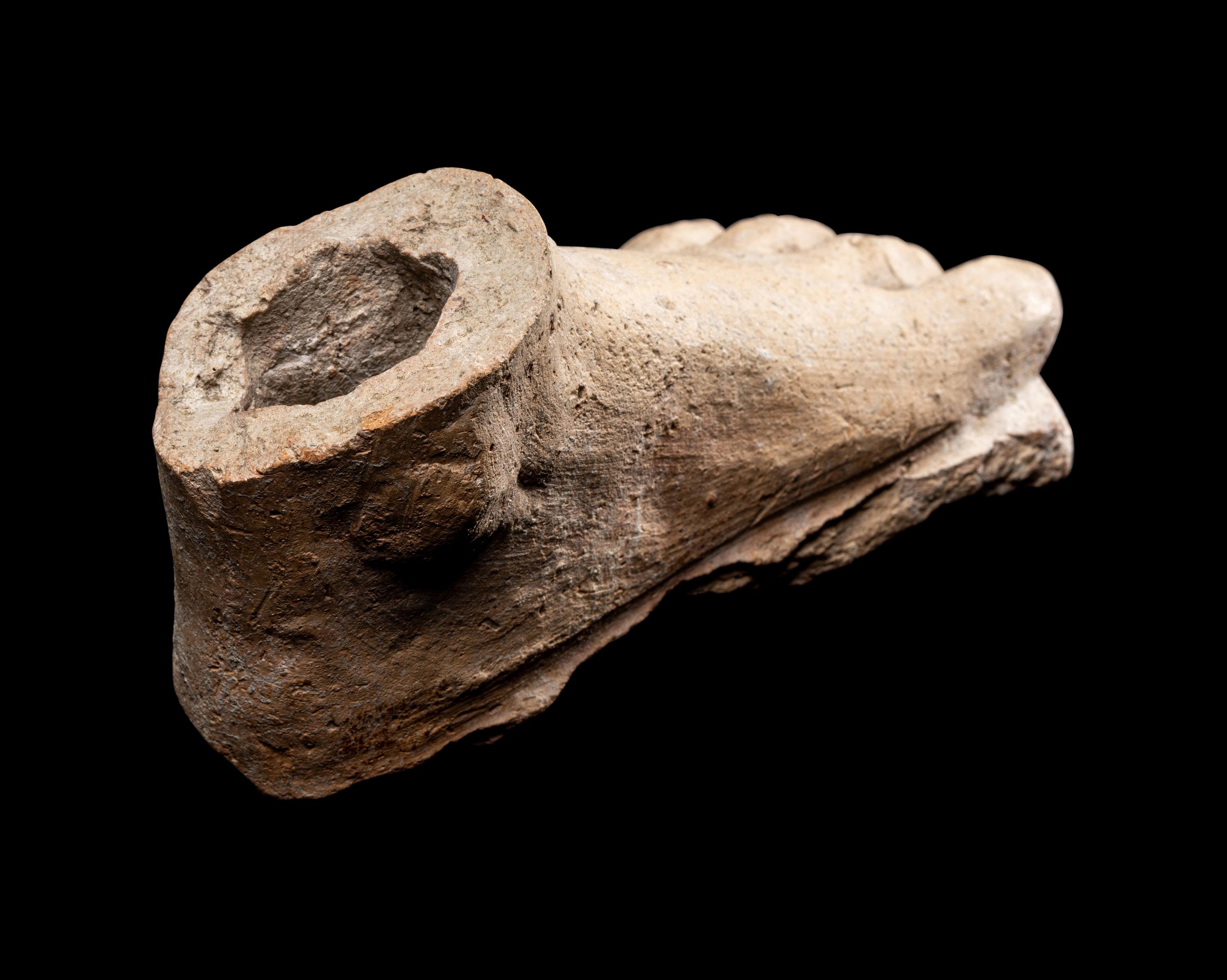 An Etruscan Terracotta Left Foot