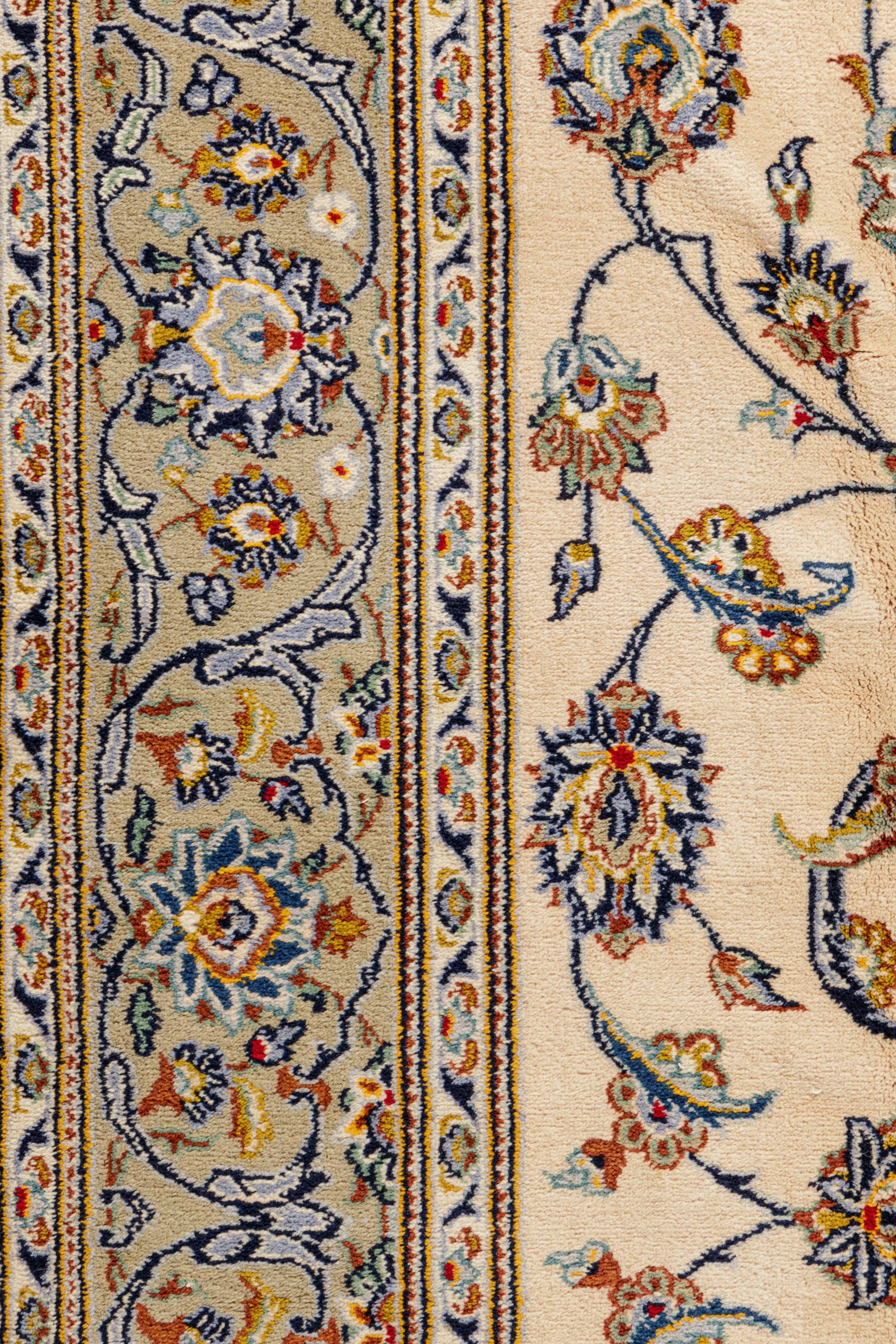 A Kashan Wool Rug