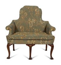 A George II Walnut Diminutive Settee