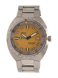 DOXA, STAINLESS STEEL 'SUB 300T DIVINGSTAR SEAHUNTER' LIMITED EDITION WRISTWATCH
