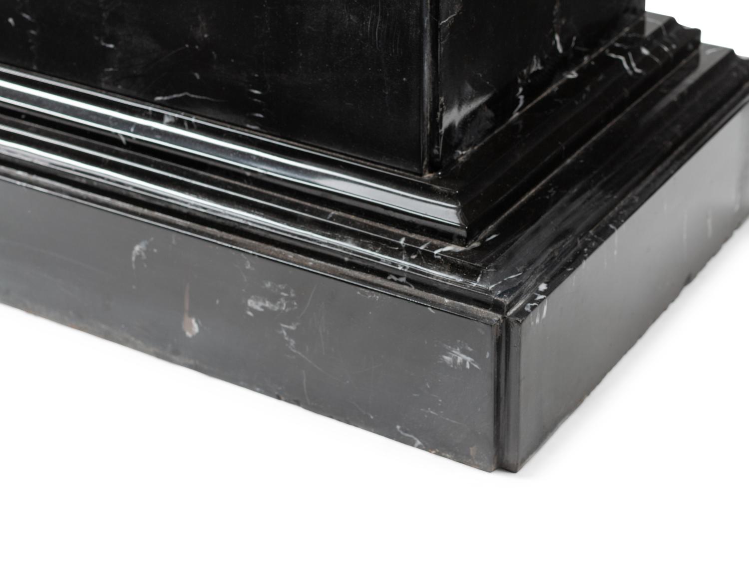 A Rectangular Marble Pedestal