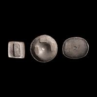 A Collection of Eight Chinese Silver Ingots, 19th to Early 20th Century 晚清民國 銀錠一組八件