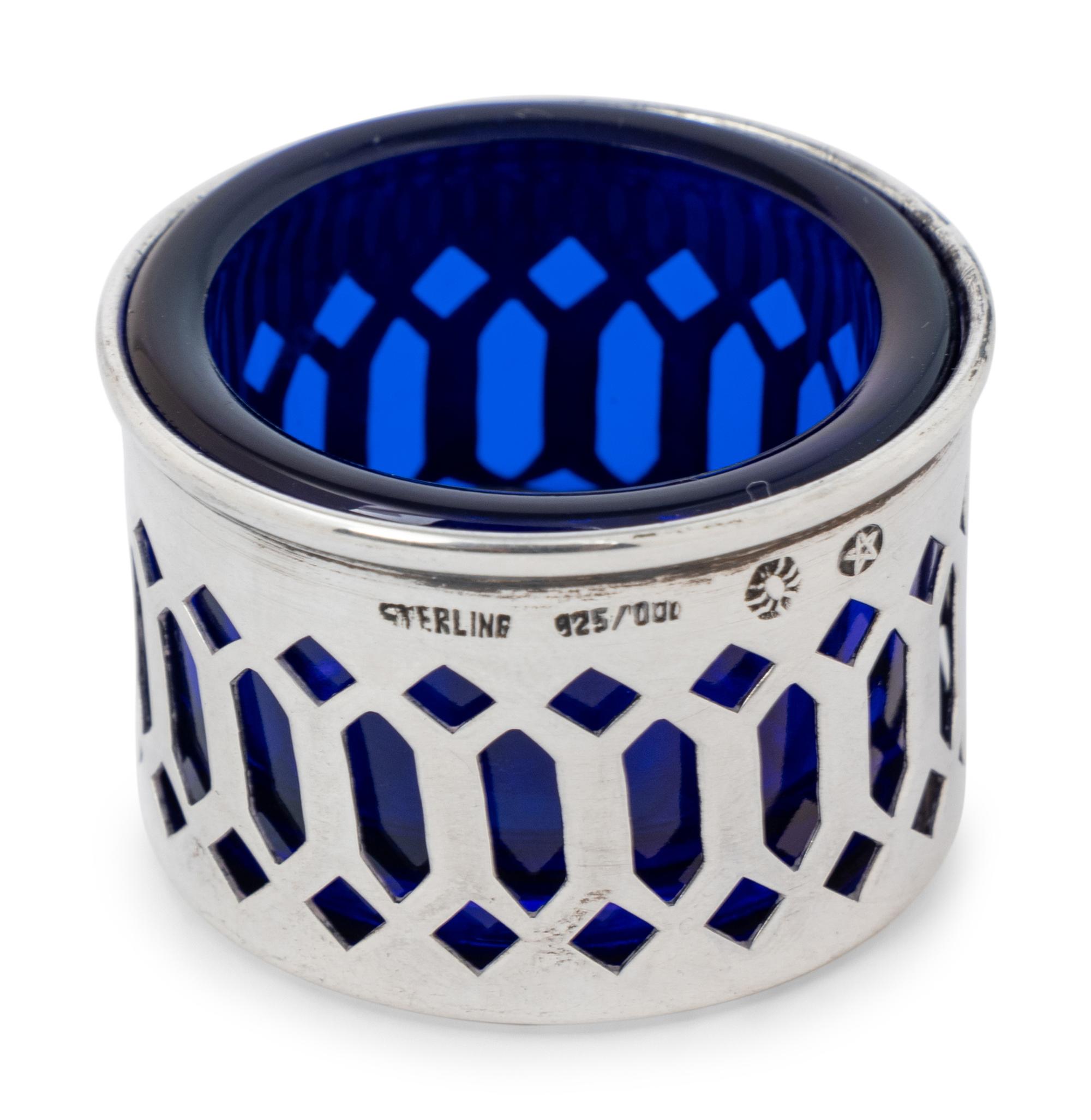 A Collection of Thirteen Silver Salt Cellars