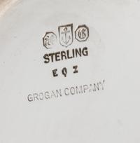 An American Silver Seven-Piece Tea and Coffee Service, Gorham Mfg. Co., Providence, RI, 1914, comprising a water kettle on stand, a tea