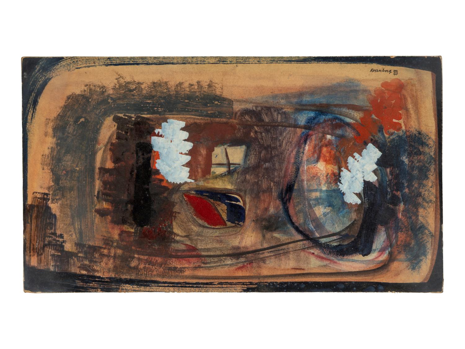 Improvisation: Landscape Forms , 1940