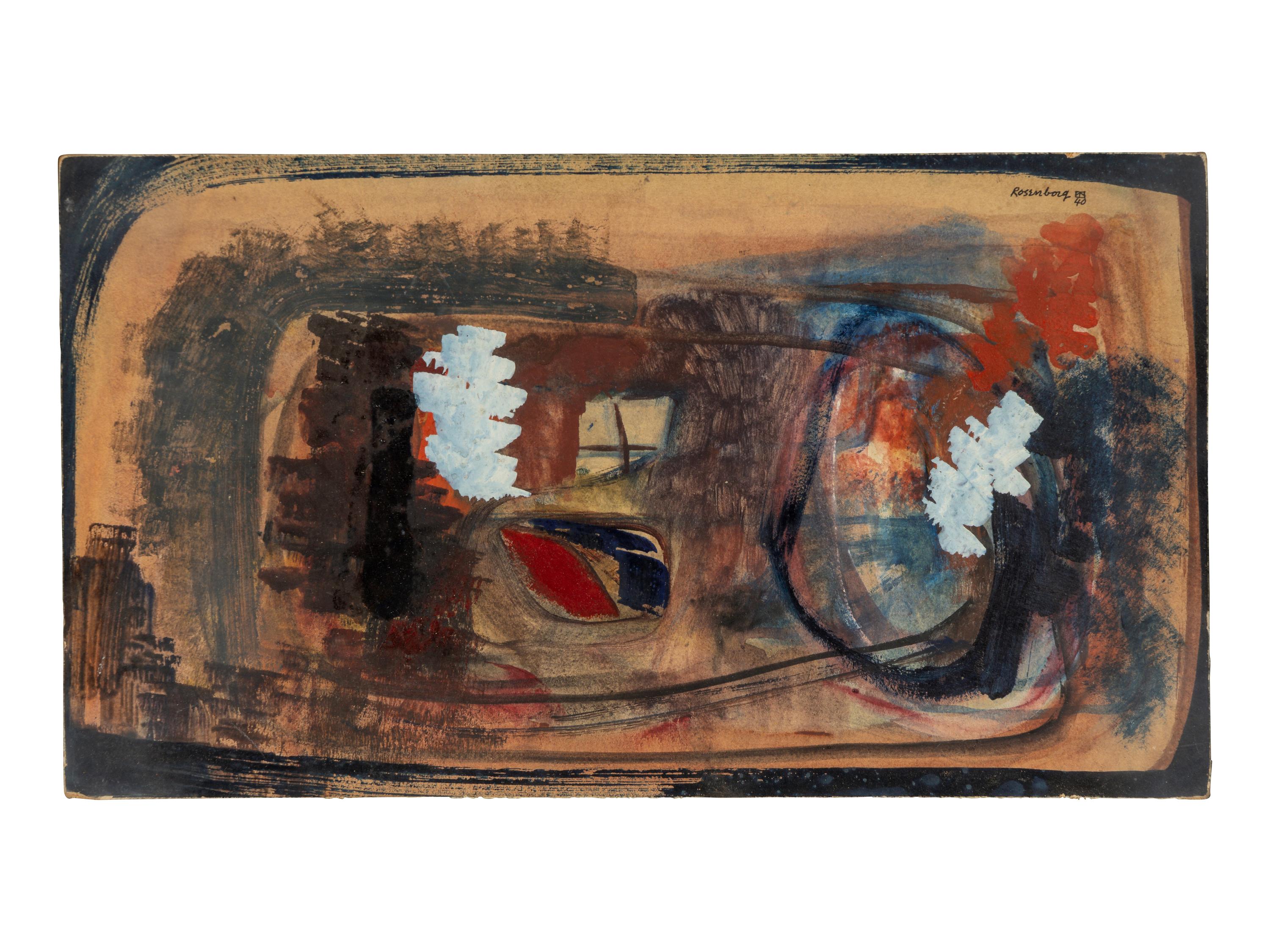 Improvisation: Landscape Forms , 1940