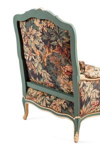 A Louis XV Painted Bergère