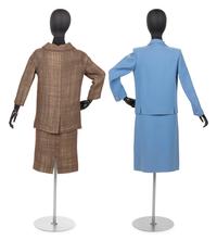 Two Haute Couture Skirt Suits: One Philippe Venet and One Grès, 1970-80s