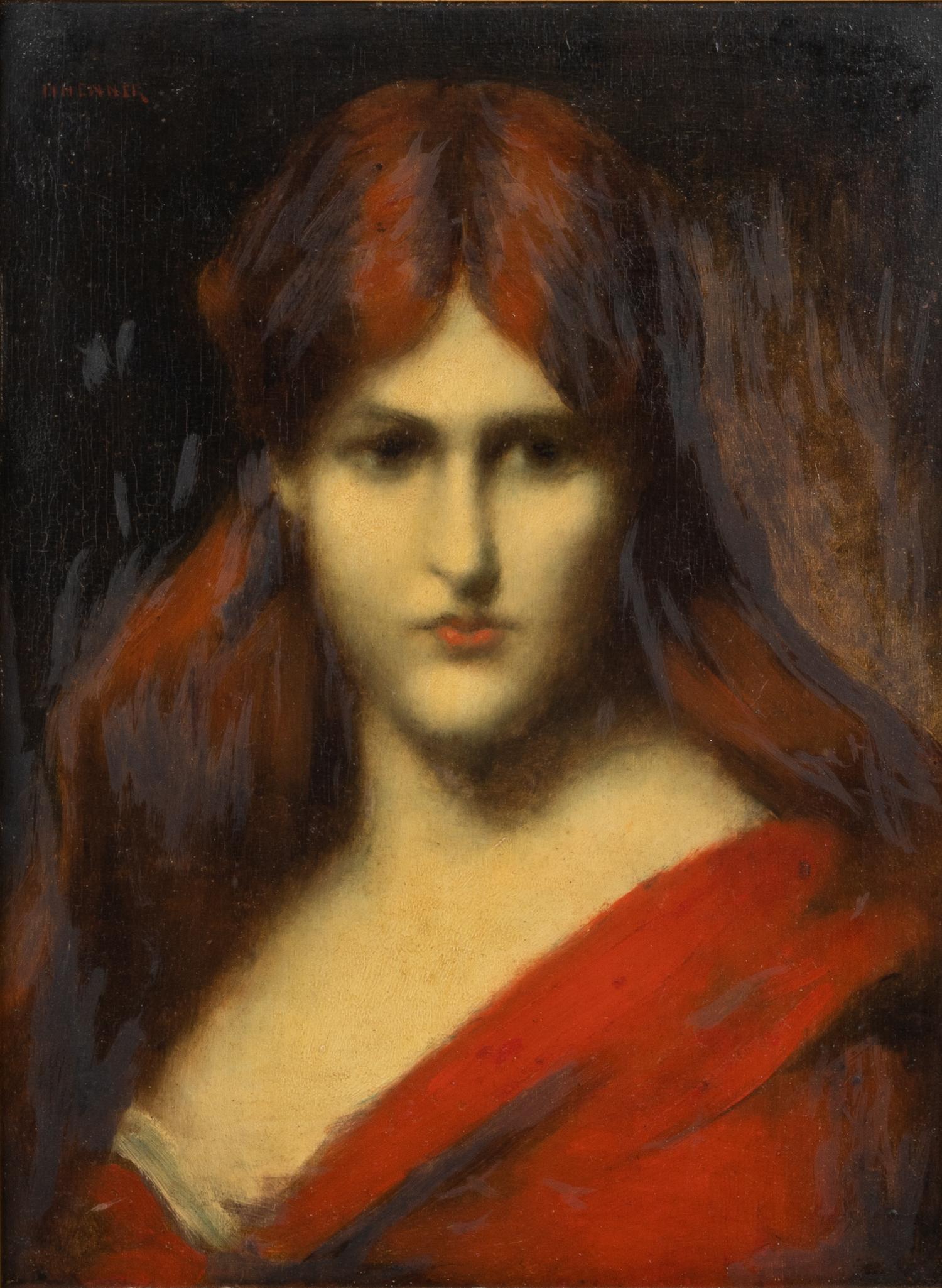Portrait of a Woman in Red
