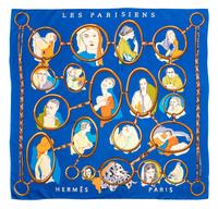 An Hermes 90cm Silk Scarf, 36"x36".
