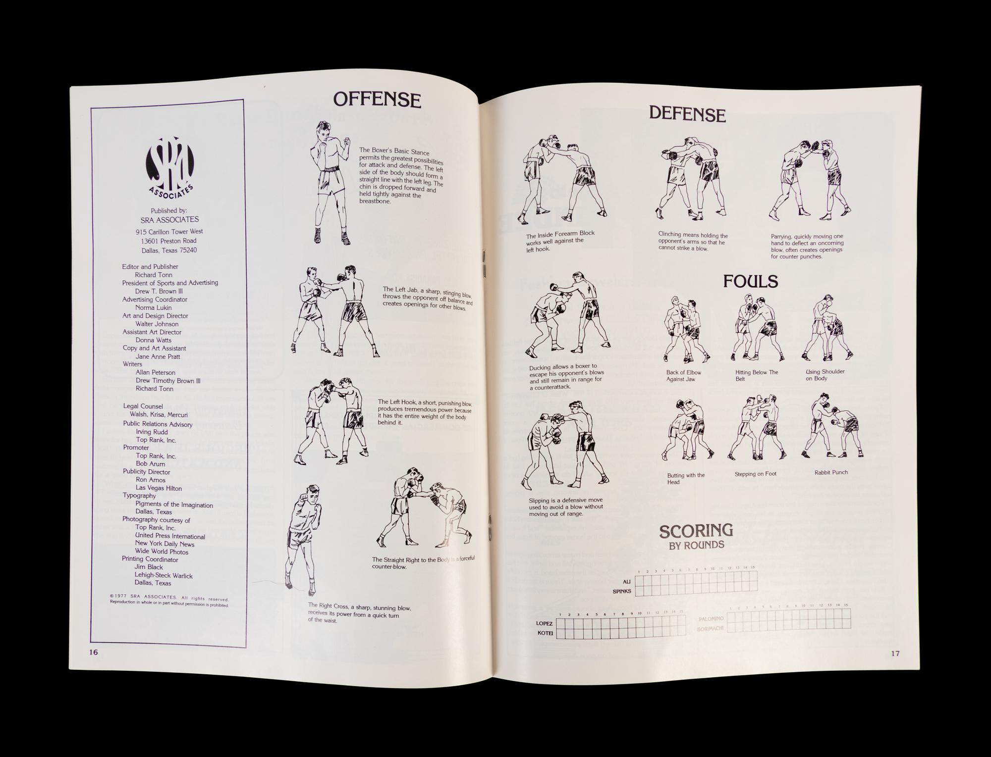 A Group of Muhammad Ali vs. Leon Spinks Championship Fight Items Including Three On Site Programs From February 15, 1978 Bout,