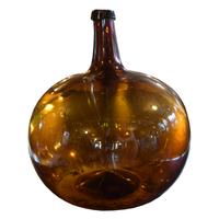 A Hand Blown Glass Wine Vessel 10" W x 10" D x 12" H — France, 19th Century