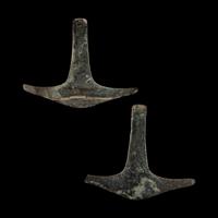A Group of 5 Chimu Bronze Tumi