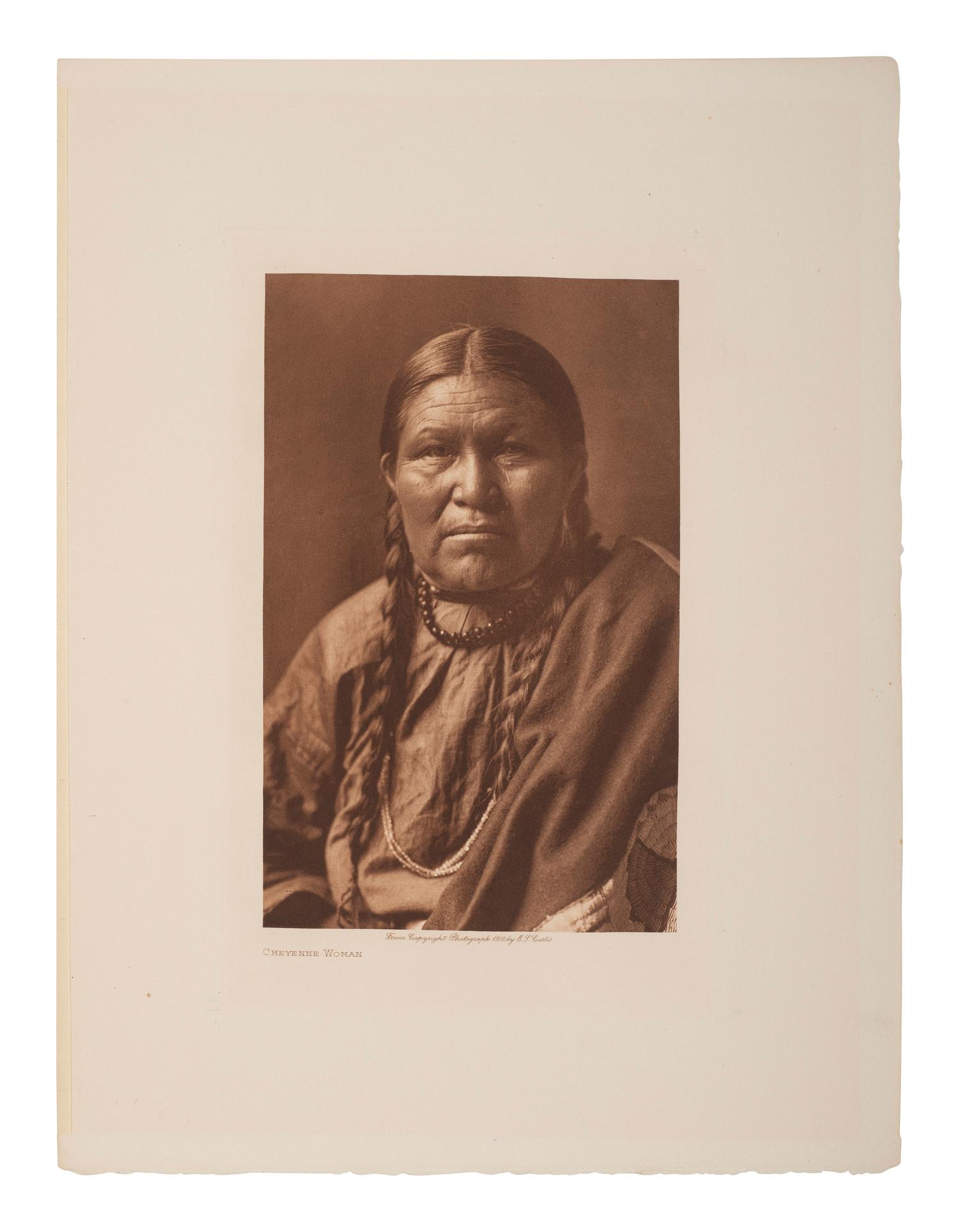 CURTIS, Edward (1868-1952).13 volume photogravures of Native American subjects, incl. Chief Joseph.