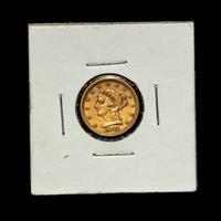 A United States 1852 Liberty Head $2.50 Coin