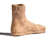 An Etruscan Terracotta Votive Left Foot