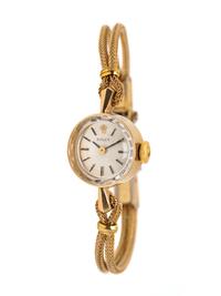 ROLEX, 14K YELLOW GOLD AND GOLD-FILLED WATCH
