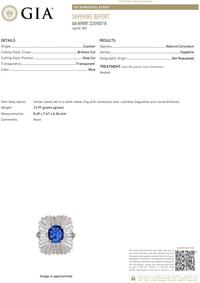 SAPPHIRE AND DIAMOND RING