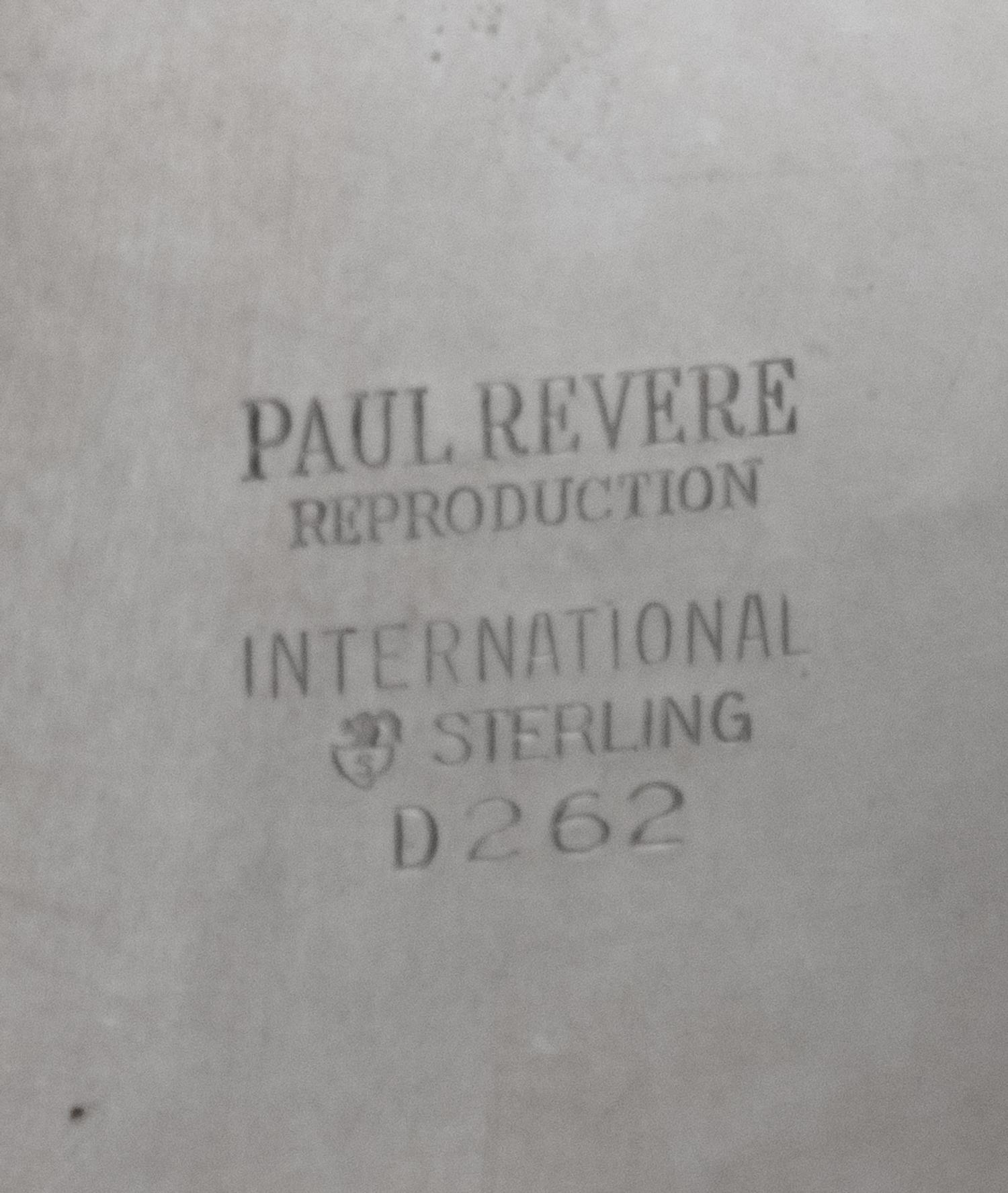 An American Silver Revere Bowl