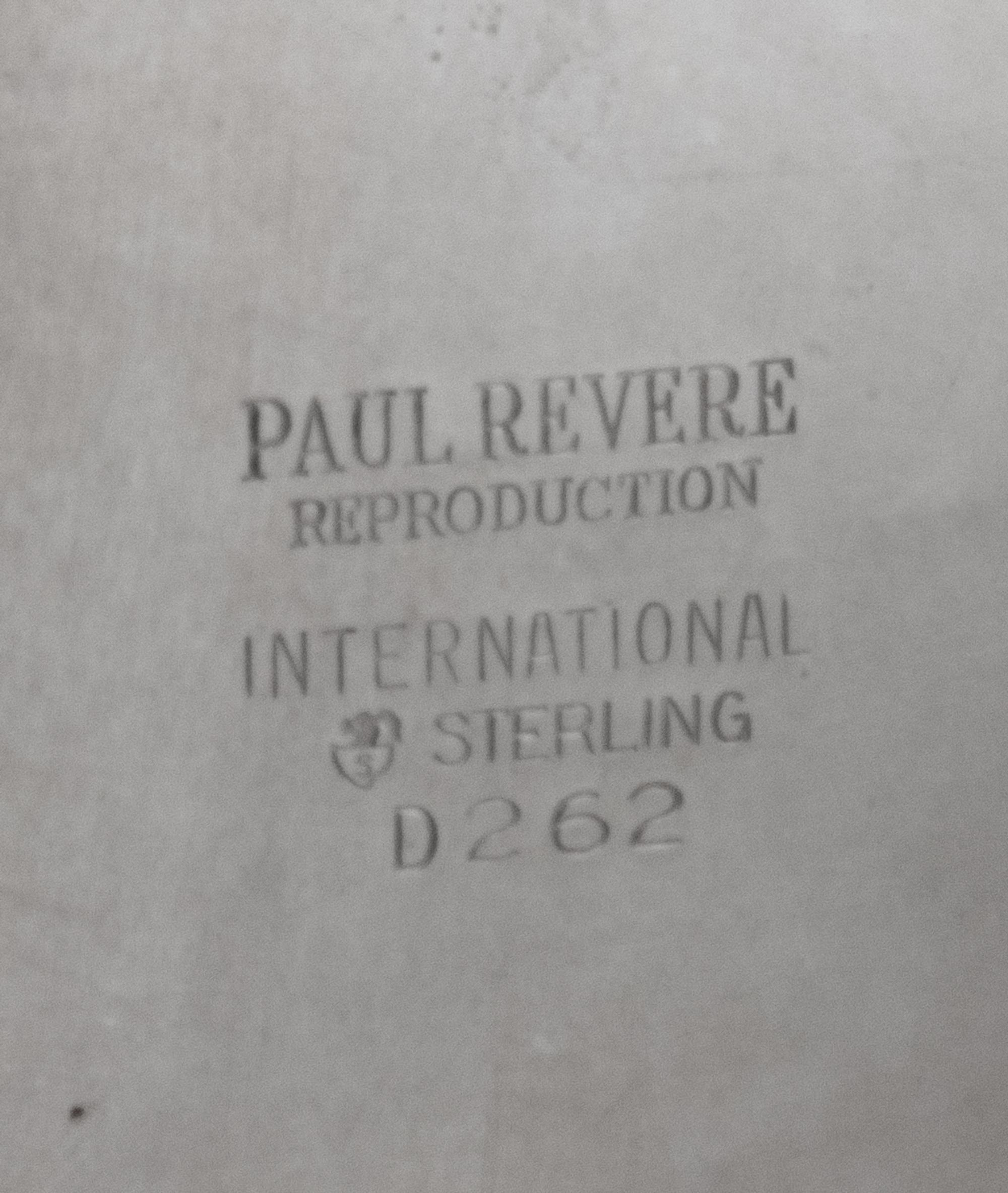 An American Silver Revere Bowl