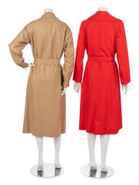 Four Halston Long Jackets, 1970-1980s