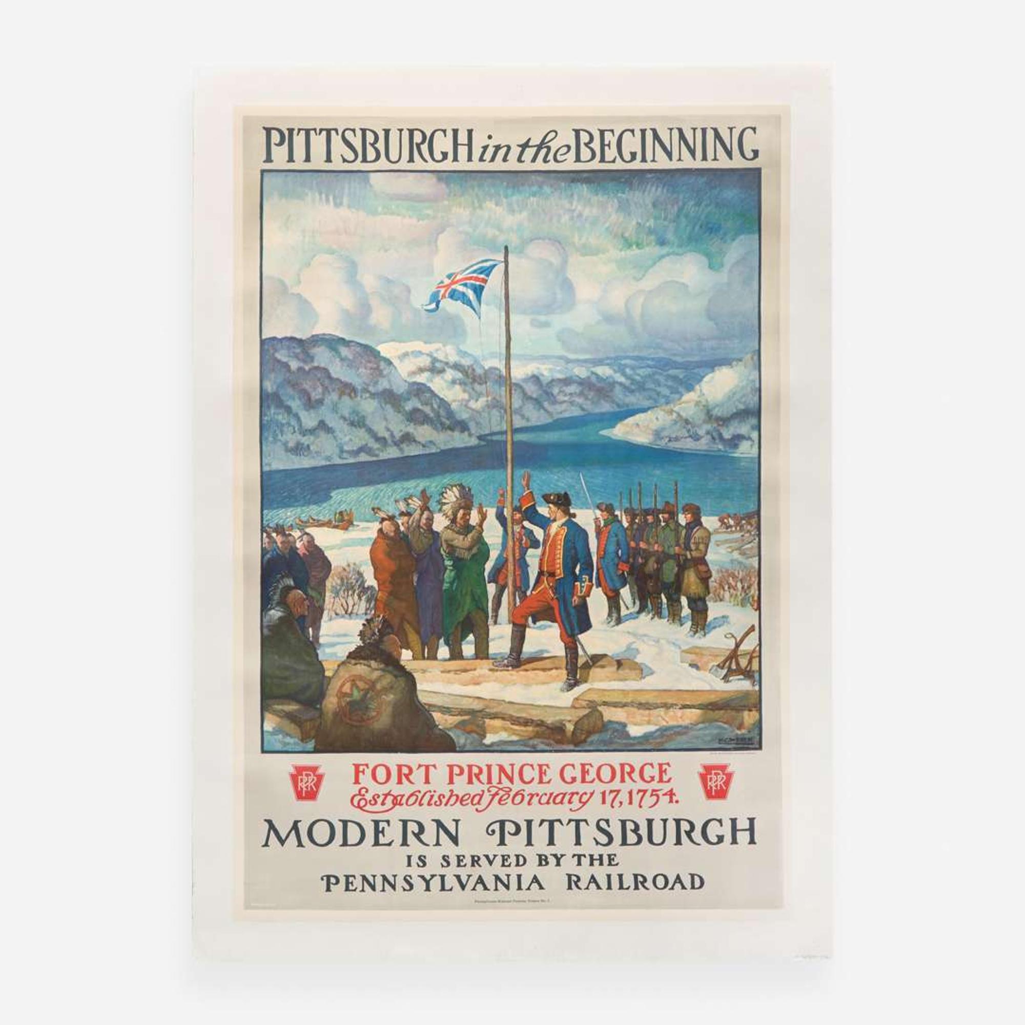 [Children's & Illustrated] Wyeth, N.C. Pittsburgh in the Beginning...Served by the Pennsylvania Railroad