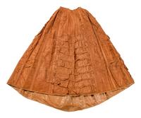 Two Silk Taffeta Day Dresses, 1870s