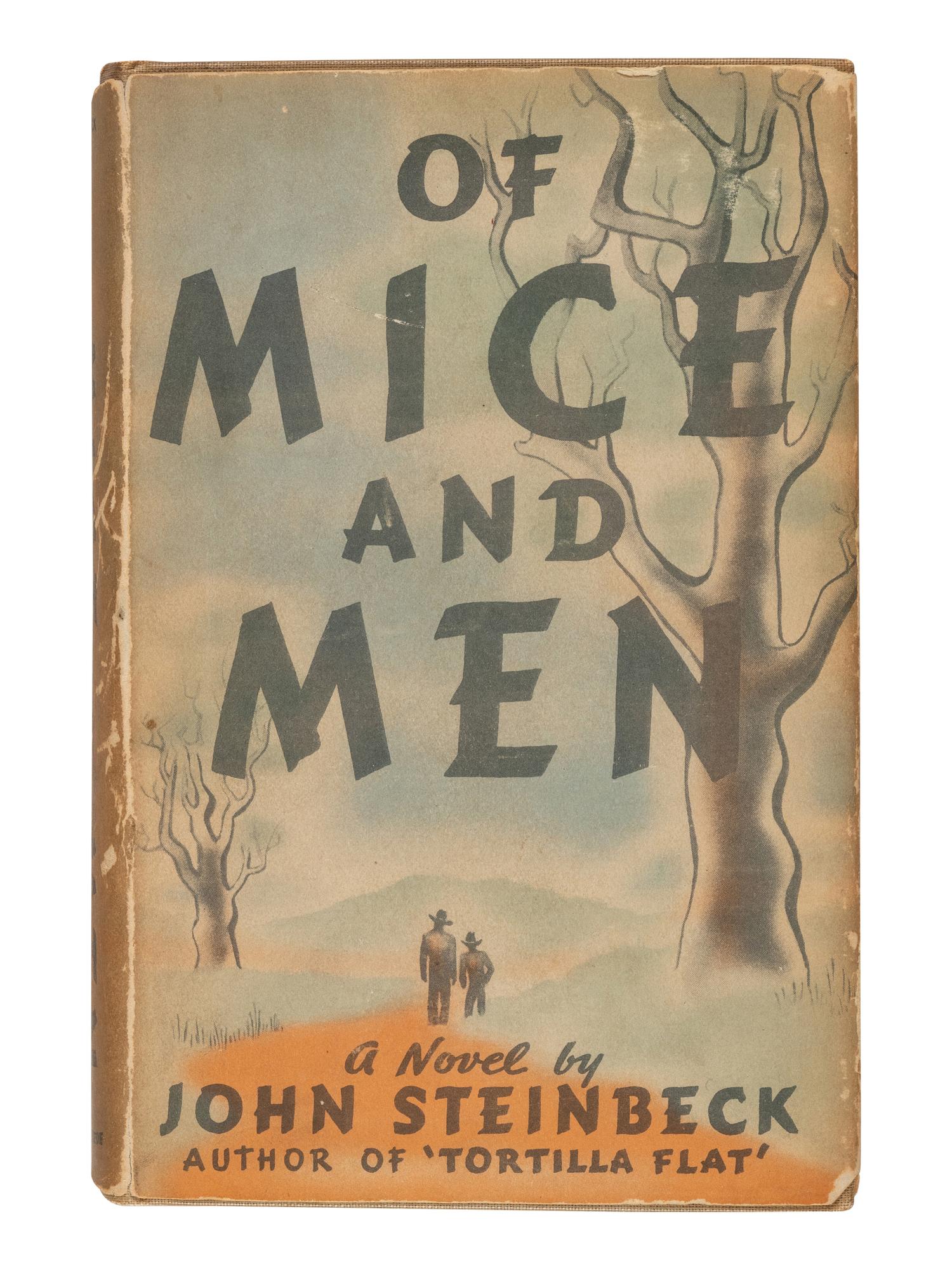 STEINBECK, John (1902-1968). Of Mice and Men . New York: Covici-Friede, 1937.