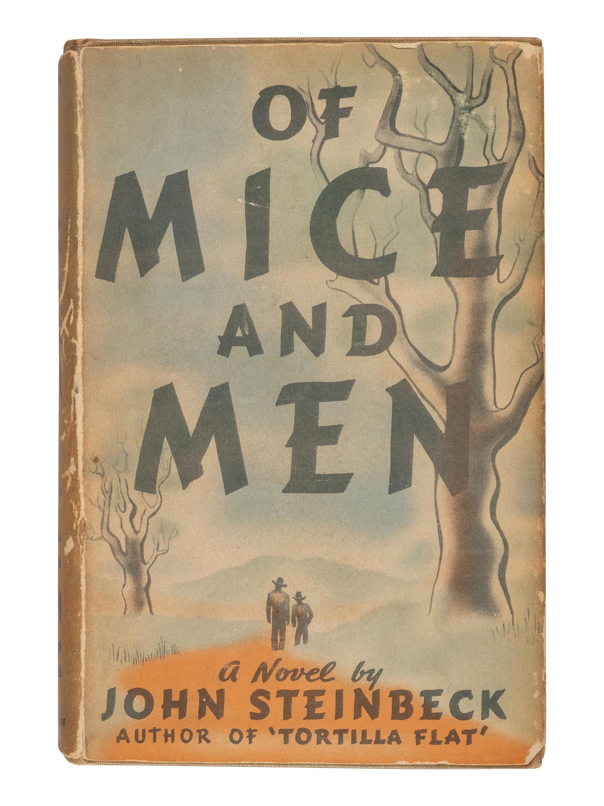 STEINBECK, John (1902-1968). Of Mice and Men . New York: Covici-Friede, 1937.