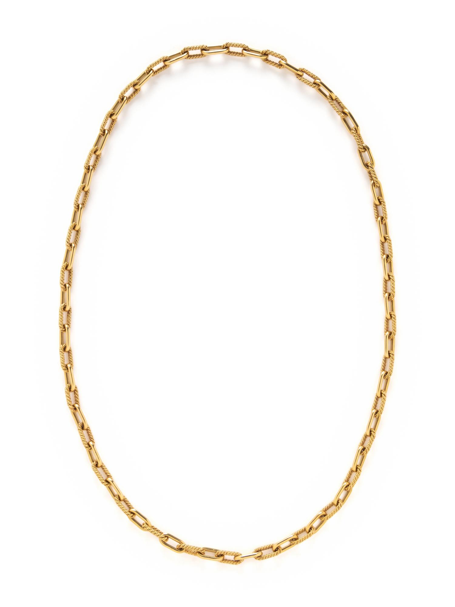 YELLOW GOLD NECKLACE