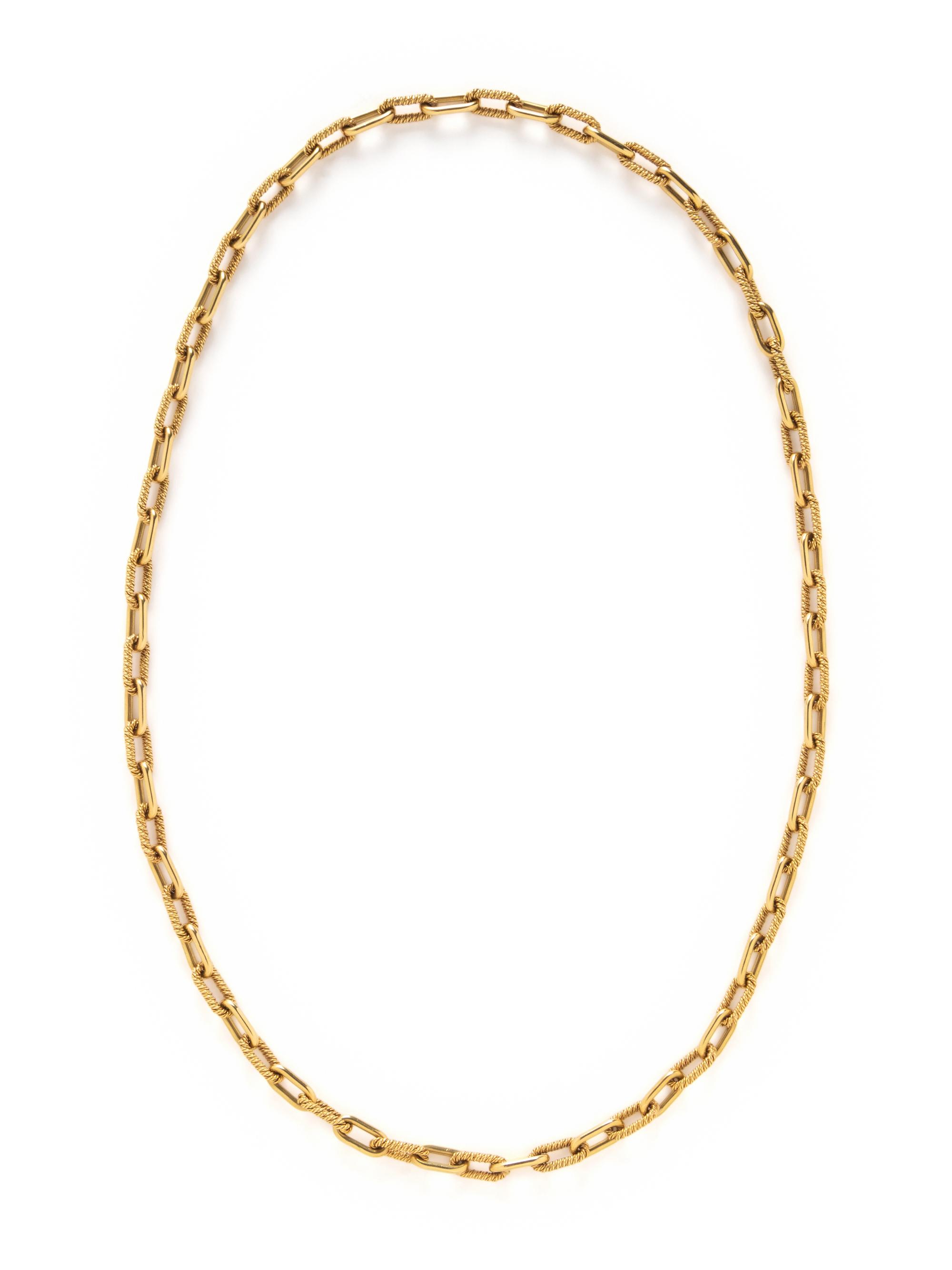 YELLOW GOLD NECKLACE