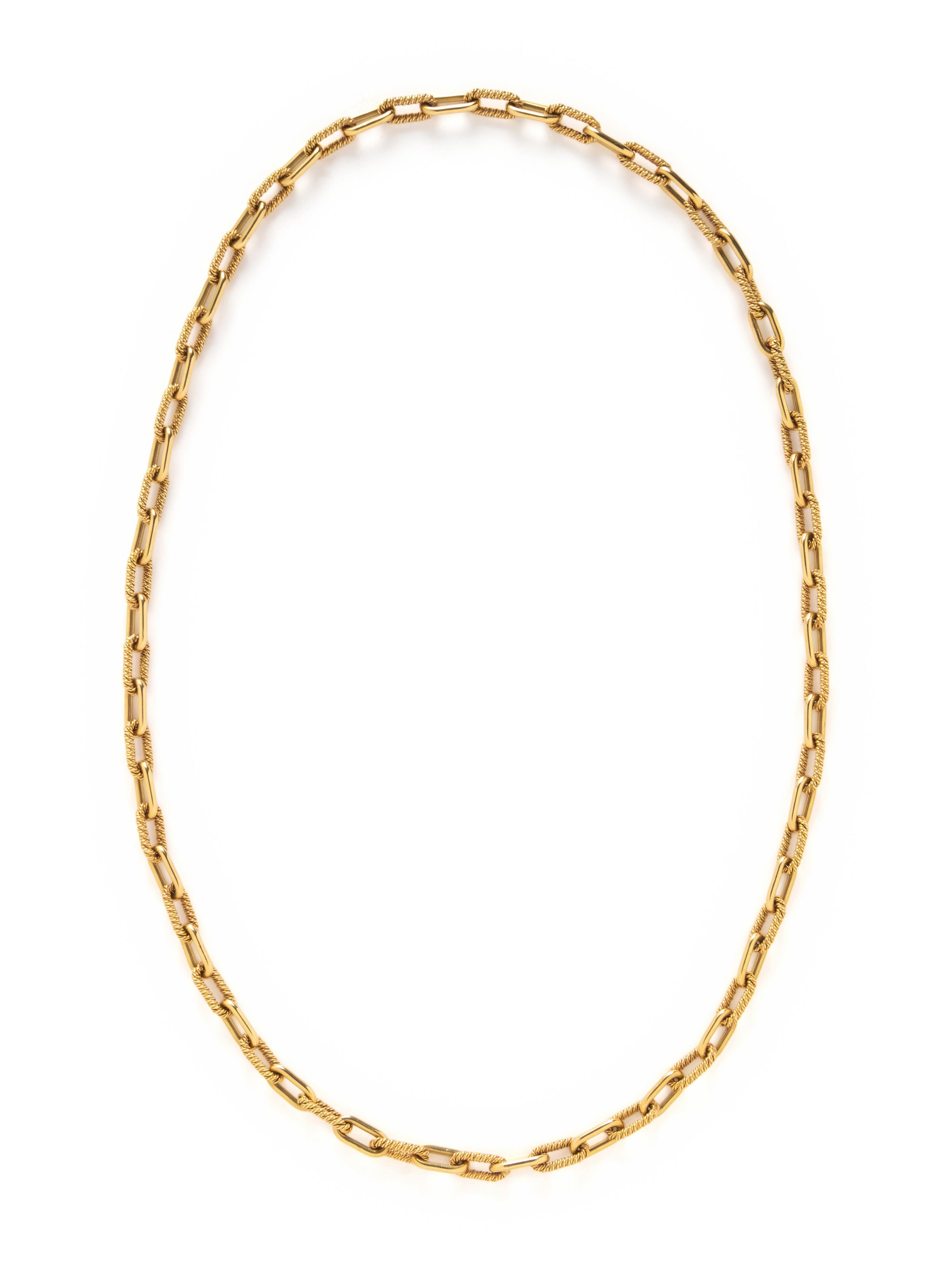 YELLOW GOLD NECKLACE