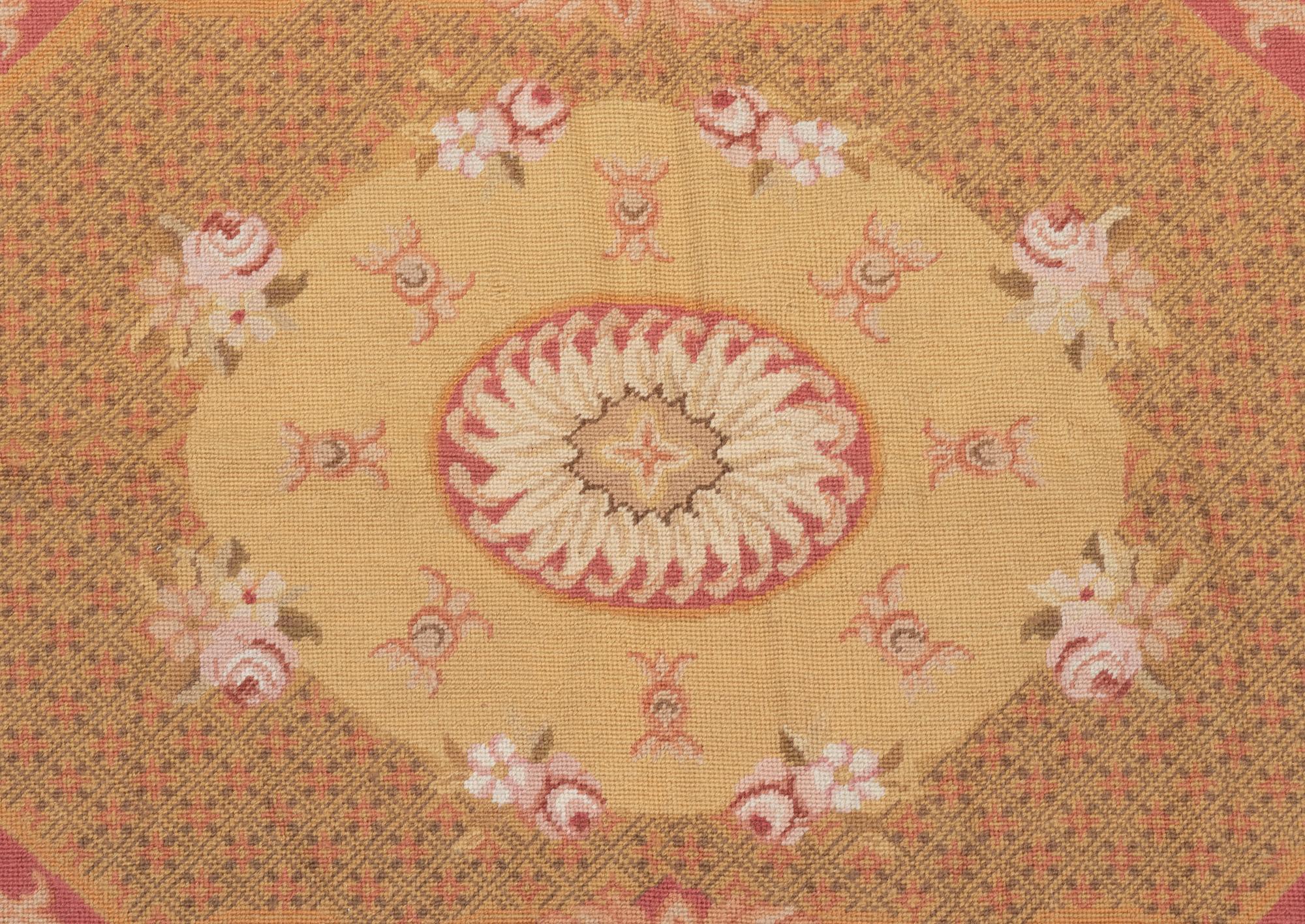 An Aubusson Style Needlepoint Rug