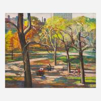 Ethel V. Ashton (American, 1896–1975) Washington Square